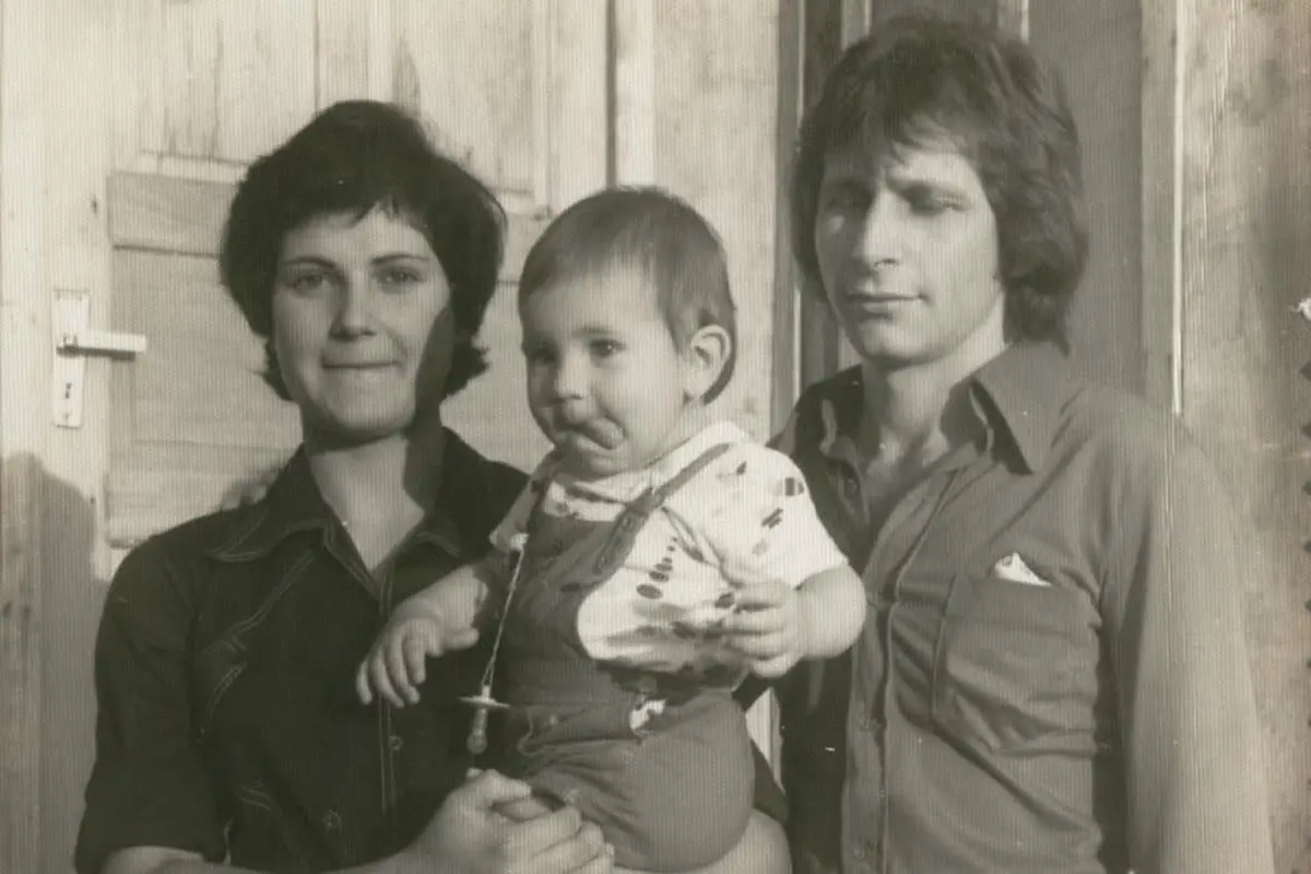 Foto de família antes do tratamento