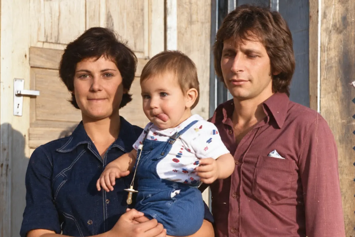 Foto de família após o tratamento
